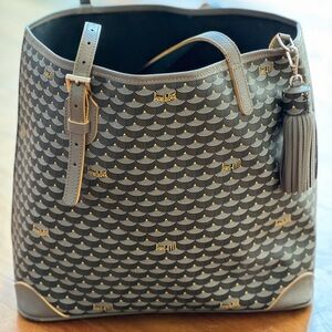 Taupe Faure Le Page Daily Battle Tote with Tassel